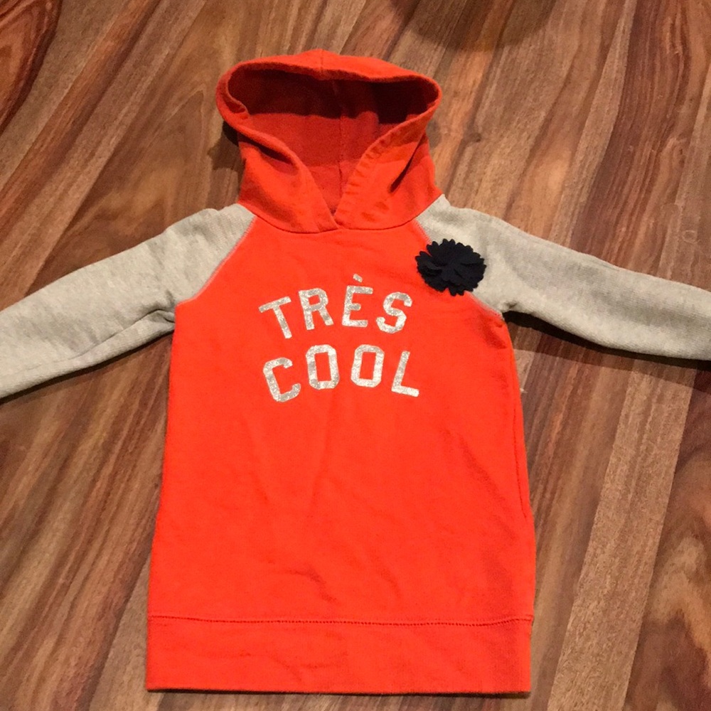 Girl’s Tres Cool! Hooded Sweatshirt Size 4